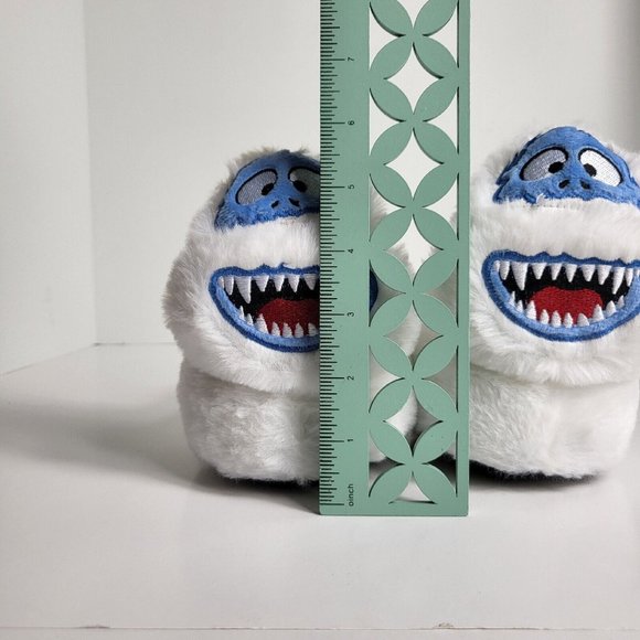 Rudolph Red Nosed Reindeer Slippers Abominable Snowman Sz 7/8 Christmas Toddler - Picture 12 of 16